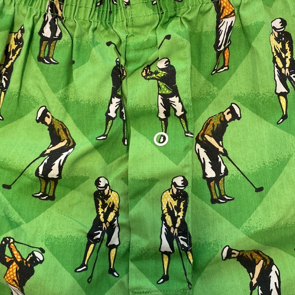 Salamander Boxers golf theme sz L unisex - Picture 3 of 7